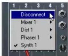 PROPELLERHEAD Reason 7.0 - Déconnexion des câbles - 1