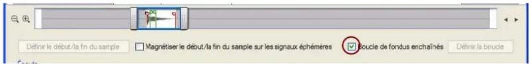 PROPELLERHEAD Reason 7.0 - Fonction Fondus enchaînés de boucle - 1