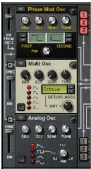 PROPELLERHEAD Reason 7.0 - La section Oscillateur - 1