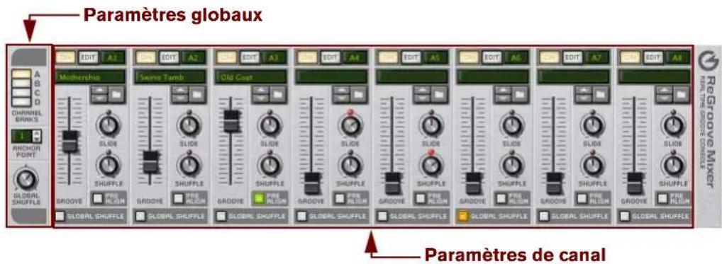 PROPELLERHEAD Reason 7.0 - Le mixeur ReGroove - 2