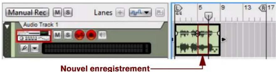 PROPELLERHEAD Reason 7.0 - Enregistrement par-dessus ou à l'intérieur d'un clip audio existant - 2