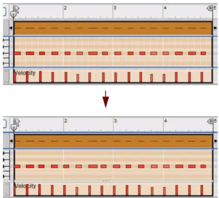 PROPELLERHEAD Reason 7.0 - Cliquez sur le bouton « Appliquer » de la quantification. - 1