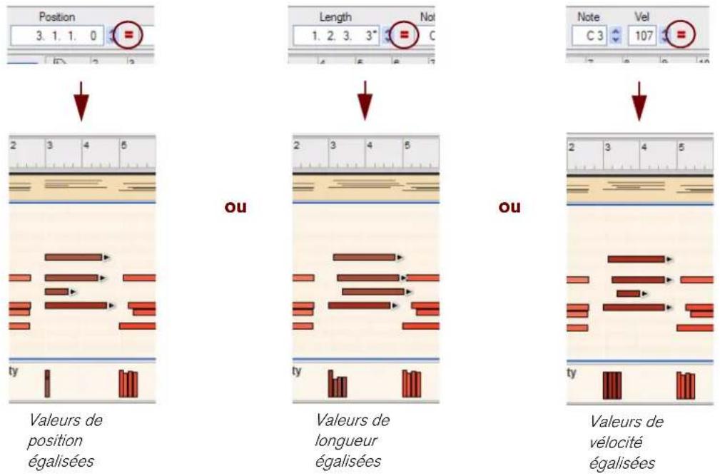PROPELLERHEAD Reason 7.0 - Égalisation de notes - 2