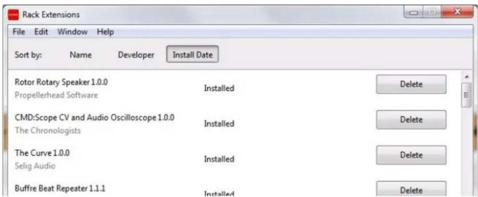 PROPELLERHEAD Reason 7.0 - Installation et gestion de modules Rack Extension - 1