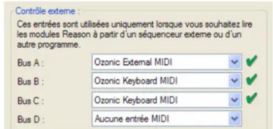 PROPELLERHEAD Reason 7.0 - À propos des entrées de bus de contrôle externes - 1