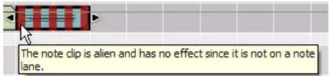PROPELLERHEAD Reason 7.0 - À propos des clips étrangers - 2