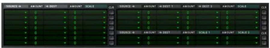 PROPELLERHEAD Reason 7.0 - Section de routage de bus de modulation - 1