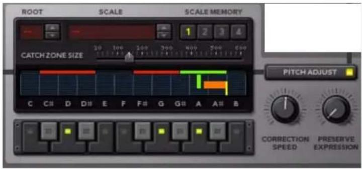 PROPELLERHEAD Reason 7.0 - Section Ajustement du pitch - 1