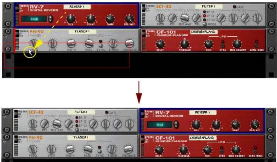 PROPELLERHEAD Reason 7.0 - Réorganisation des modules - 1