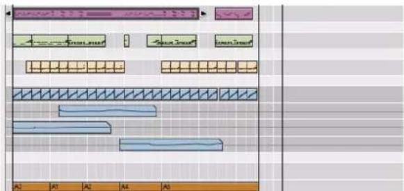 PROPELLERHEAD Reason 7.0 - Aperçu du panneau Édition/Arrangement - 1