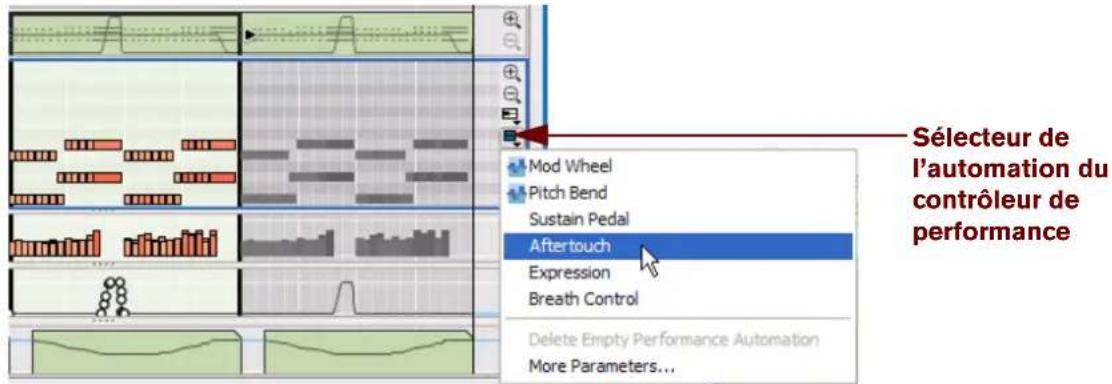 PROPELLERHEAD Reason 7.0 - Création de nouvelles bandes d'automation du contrôleur de performance - 1