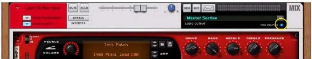 PROPELLERHEAD Reason 7.0 - Cliquez sur le bouton « Source enr. » du module de voie de mixage. - 1