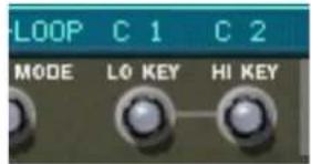 PROPELLERHEAD Reason 7.0 - En utilisant les boutons de contrôle Lo Key et Hi Key - 1