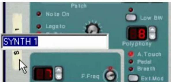 PROPELLERHEAD Reason 7.0 - Nommer des modules - 1