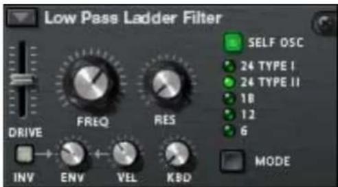 PROPELLERHEAD Reason 7.0 - Filtre Échelle LP - 1