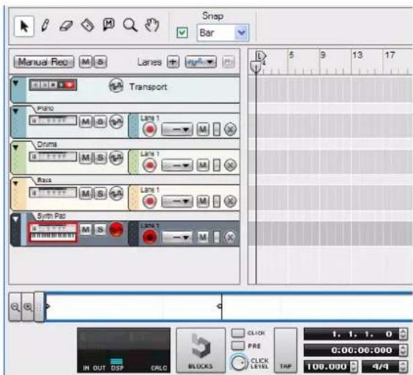 PROPELLERHEAD Reason 7.0 - Mode Morceau (avec désactivation des blocs) - 1