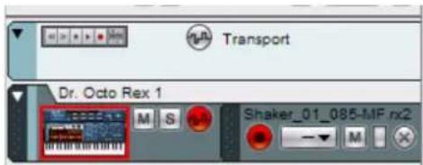 PROPELLERHEAD Reason 7.0 - Cliquez sur le bouton Copier la boucle sur la piste. - 2