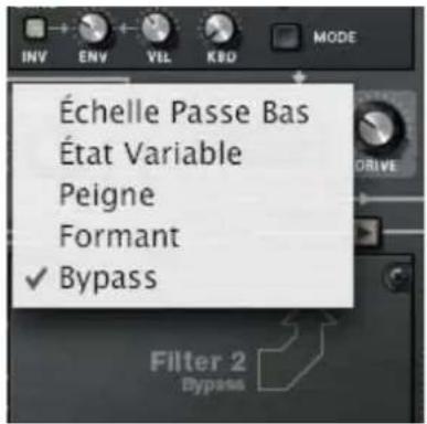 PROPELLERHEAD Reason 7.0 - Cliquez sur la flèche de pop-up dans le coin supérieur gauche de l'emplacement de l'oscillateur 2 et sélectionnez-y un second oscillateur à partir du menu pop-up. - 4