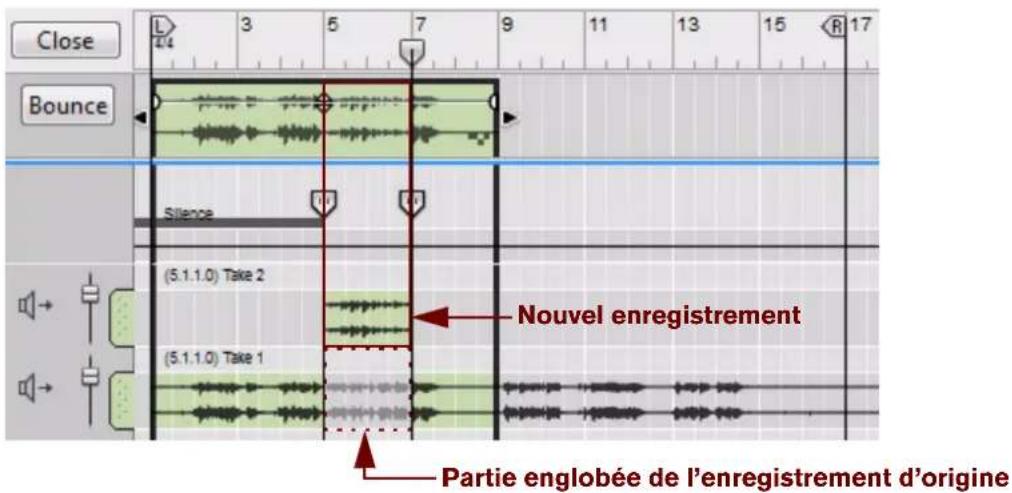 PROPELLERHEAD Reason 7.0 - Enregistrement par-dessus ou à l'intérieur d'un clip audio existant - 3