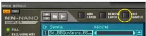 PROPELLERHEAD Reason 7.0 - Le bouton Éditer le sample - 1