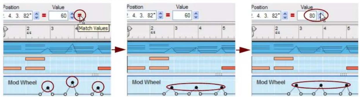 PROPELLERHEAD Reason 7.0 - Égalisation d'événements d'automation de paramètre - 1