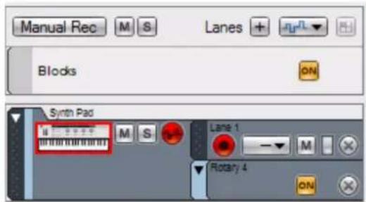 PROPELLERHEAD Reason 7.0 - À propos des contrôleurs de performance et de l'automation de paramètres - 1