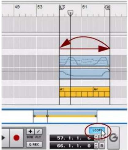 PROPELLERHEAD Reason 7.0 - Mode boucle - 1