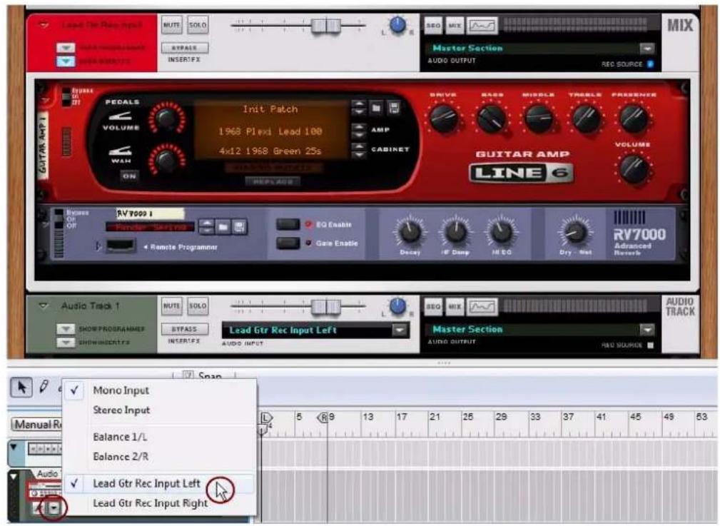 PROPELLERHEAD Reason 7.0 - Cliquez sur le bouton « Source enr. » du module de voie de mixage. - 2