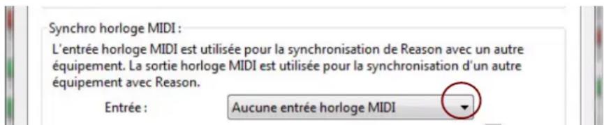 PROPELLERHEAD Reason 7.0 - Rendre Reason esclave d'une application ou d'un instrument MIDI externe. - 1