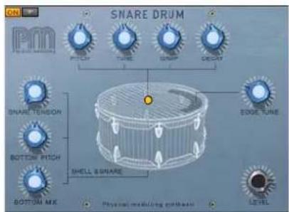 PROPELLERHEAD Reason 7.0 - Grosse caisse physique, caisse claire et Tom Tom - 2