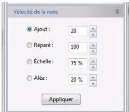 PROPELLERHEAD Reason 7.0 - Édition de la vélocité des notes avec la fonction « Vélocité de la note » - 1