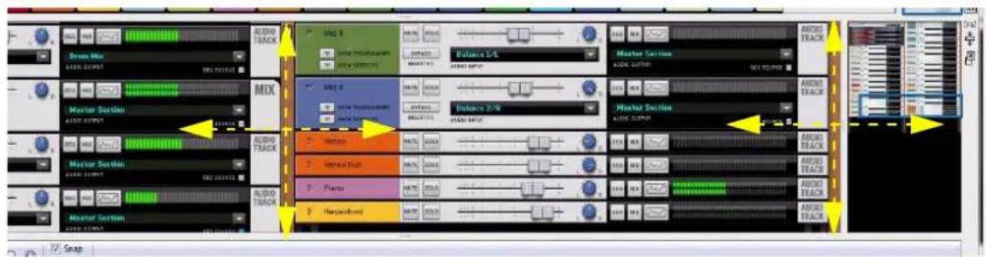 PROPELLERHEAD Reason 7.0 - Défilement avec l'outil Main - 1