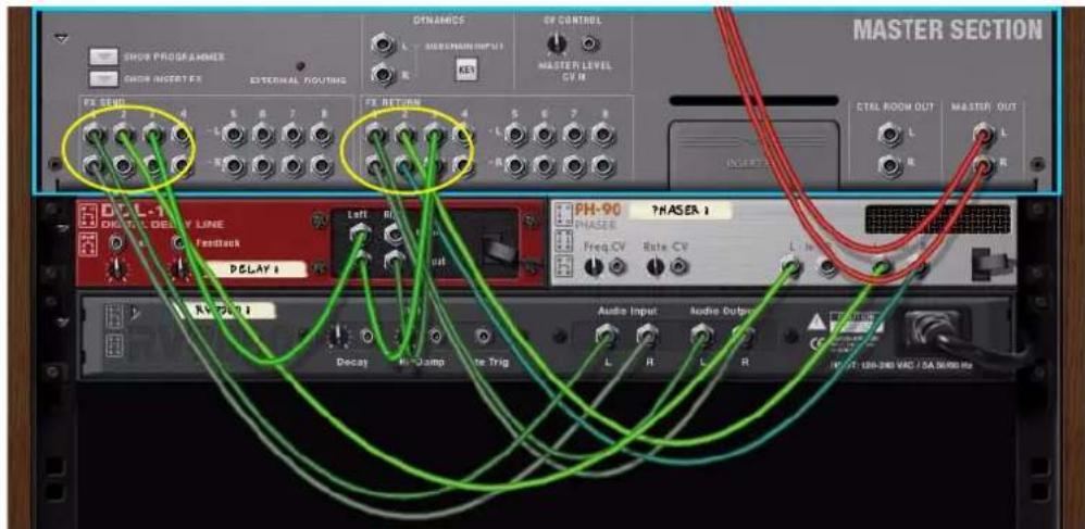 PROPELLERHEAD Reason 7.0 - Créer des départs d'effets - 2