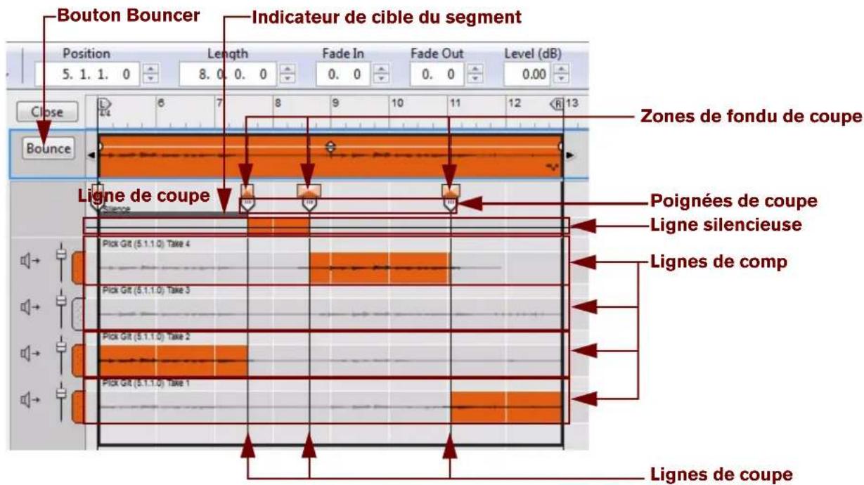 PROPELLERHEAD Reason 7.0 - Clips compilés dans l'Éditeur de comp - 1