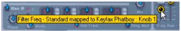 PROPELLERHEAD Reason 7.0 - Sélectionnez un module dans le rack et activez l'entrée du clavier maître pour sa piste du séquenceur. - 2