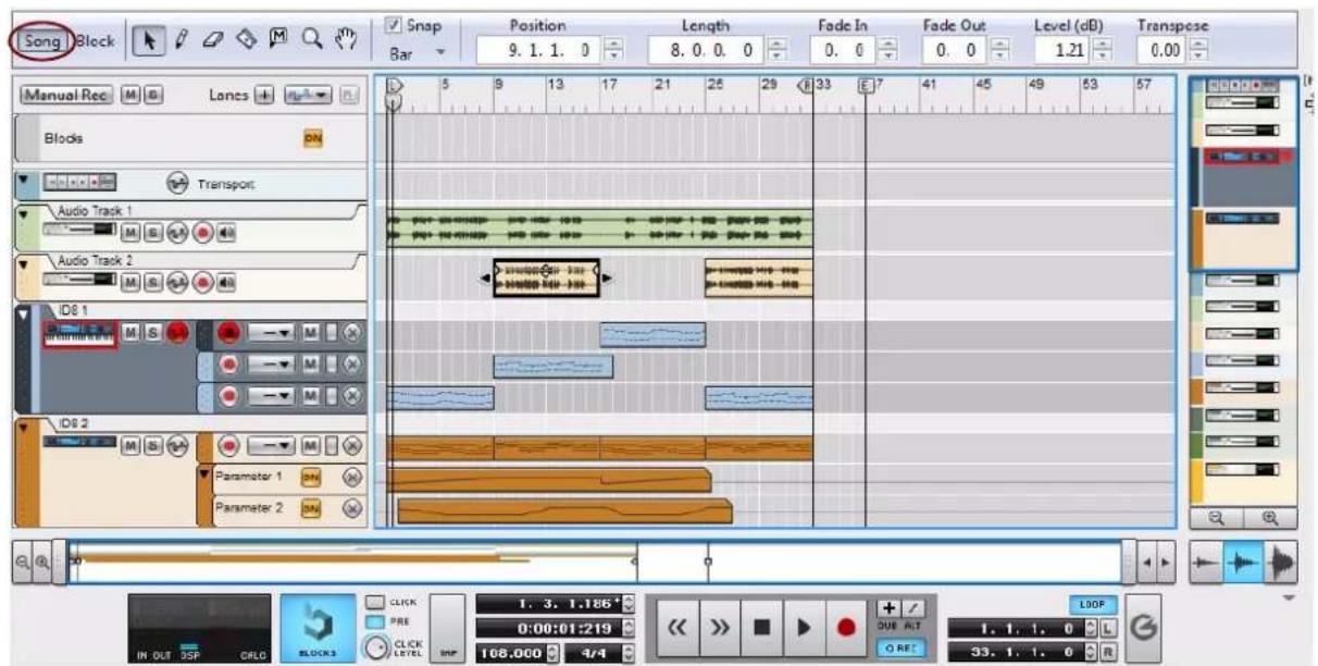 PROPELLERHEAD Reason 7.0 - Mode Morceau - 1