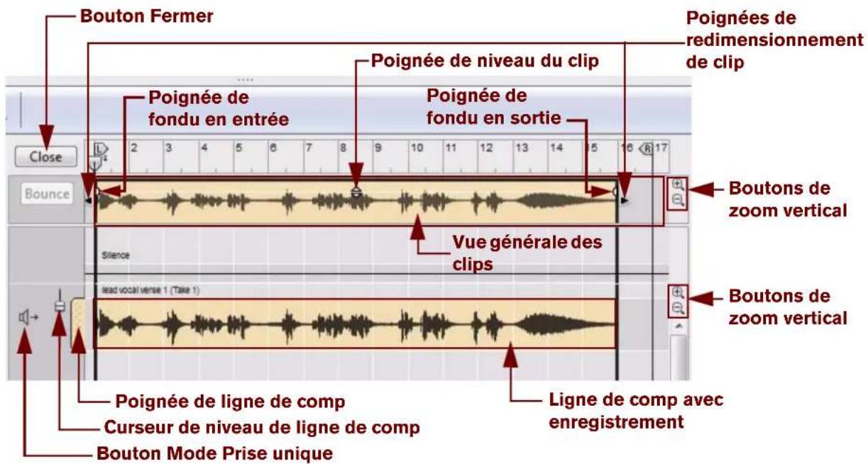 PROPELLERHEAD Reason 7.0 - Clips en une seule prise dans l'Éditeur de comp - 1