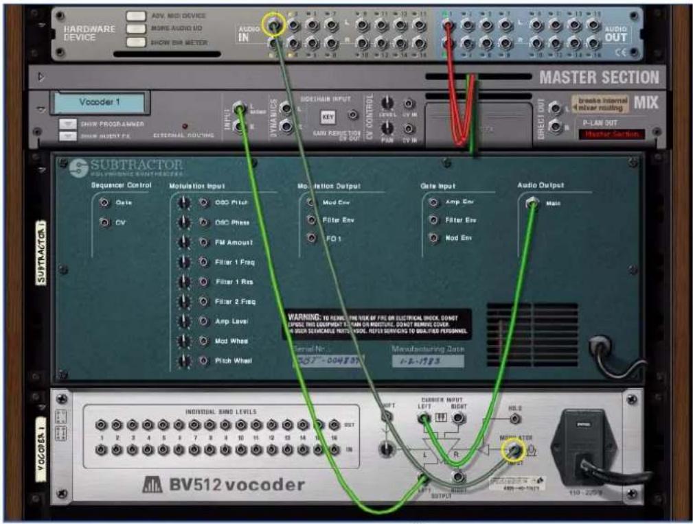 PROPELLERHEAD Reason 7.0 - Vocodage des chants en temps réel - 2