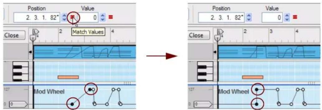 PROPELLERHEAD Reason 7.0 - Égalisation d'événements d'automation de paramètre - 3