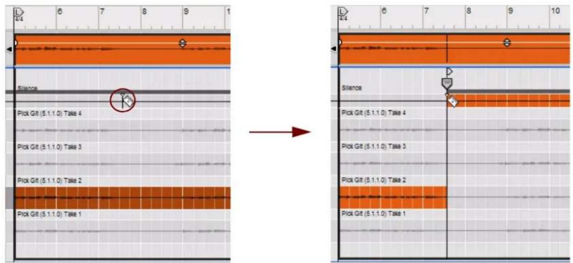 PROPELLERHEAD Reason 7.0 - Ouvrez le clip audio dans l'Éditeur de comp. - 3
