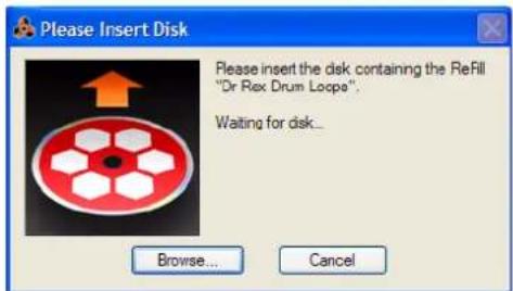 PROPELLERHEAD Reason 7.0 - À propos des ReFills manquant - 1