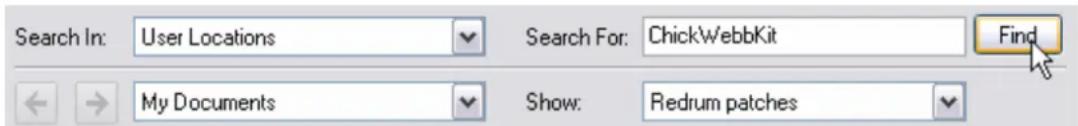PROPELLERHEAD Reason 7.0 - Utilisation de la fonction de « recherche » - 1