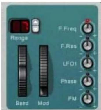 PROPELLERHEAD Reason 7.0 - Roues de Pitch Bend et de modulation - 1