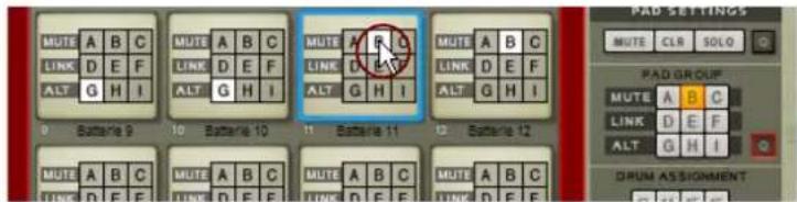 PROPELLERHEAD Reason 7.0 - Affecter des pads à des groupes de pads à l'aide de la fonction Édition rapide - 2