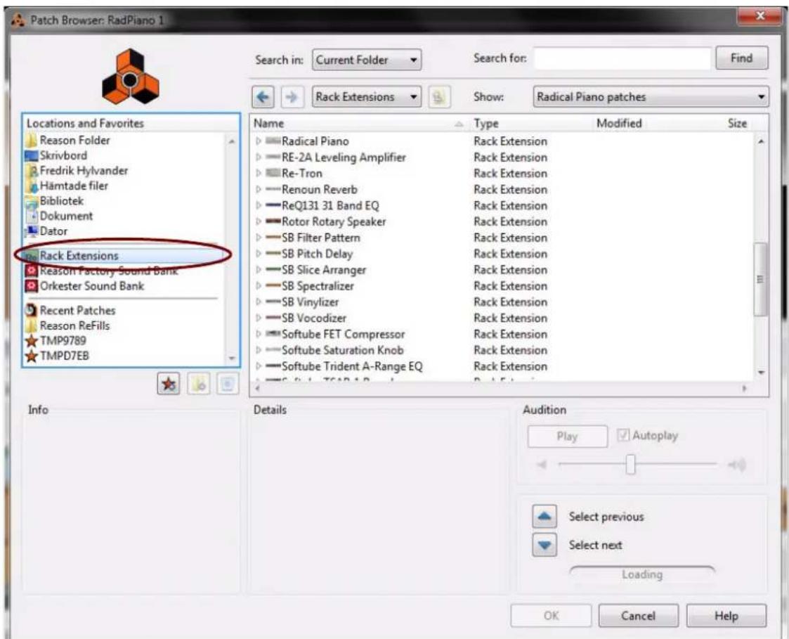 PROPELLERHEAD Reason 7.0 - Utilisation des modules Rack Extension dans Reason - 2