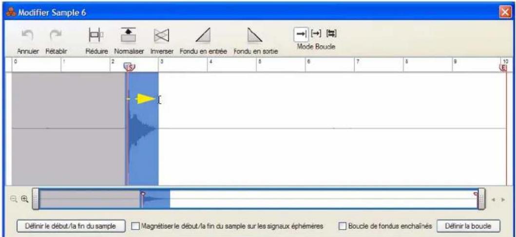 PROPELLERHEAD Reason Essentials 2.0 - Fonction Définir le début/la fin - 1