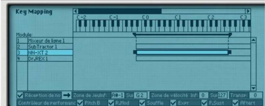 PROPELLERHEAD Reason Essentials 2.0 - Assigner des touches aux modules instrumentaux - 1