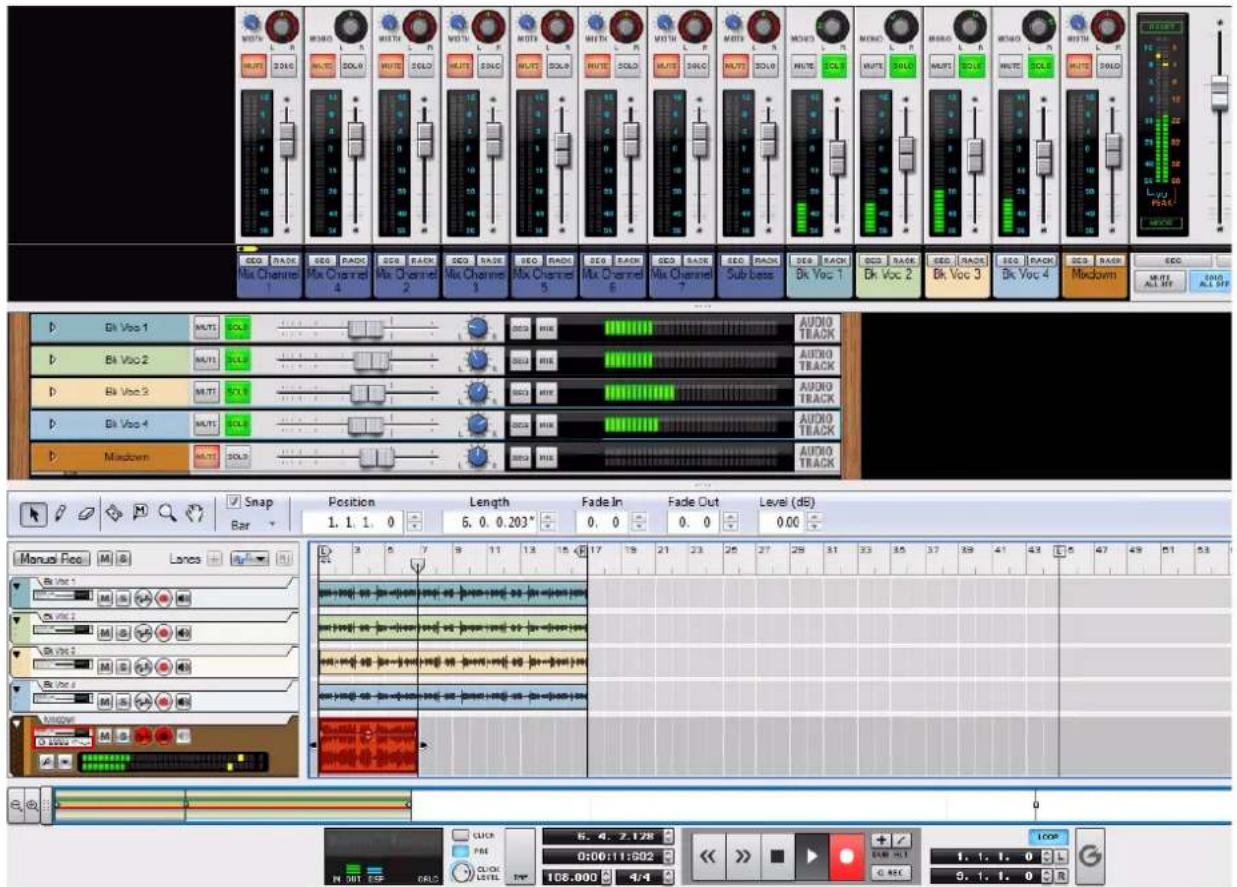 PROPELLERHEAD Reason Essentials 2.0 - Enregistrement du mix final de plusieurs pistes audio - 4
