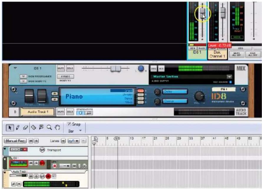 PROPELLERHEAD Reason Essentials 2.0 - Enregistrement audio à partir de sorties de voie de mixage - 5
