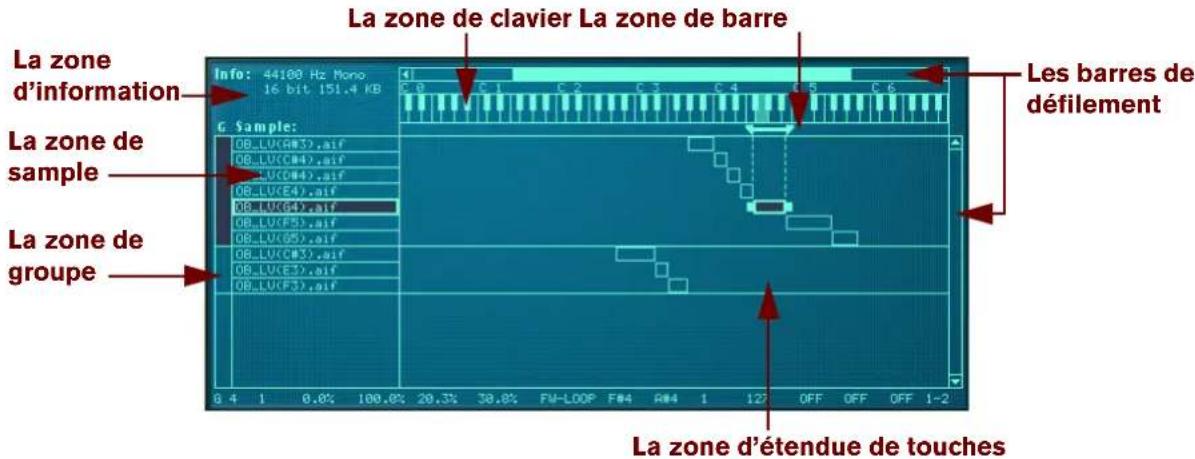 PROPELLERHEAD Reason Essentials 2.0 - L'affichage de la carte de touches - 1